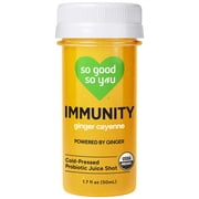 So Good So You Immunity Ginger Cayenne Probiotic Shot