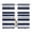 Light Gray Dark Blue White, variant on Navy Blue White Striped Semi Sheer Window Curtains 72 Inches Long, Grey Farmhouse Stripe Abstract Art Rod Pocket Voile Silky Chiffon Curtain Light Filtering Drapes for Living Room, 52"x72", 2 Panels