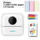 thumbnail image 2 of Mini impresora portátil de bolsillo para estudiantes con tema erróneo, etiqueta, fotografía, impresora térmica Bluetooth, 2 of 4