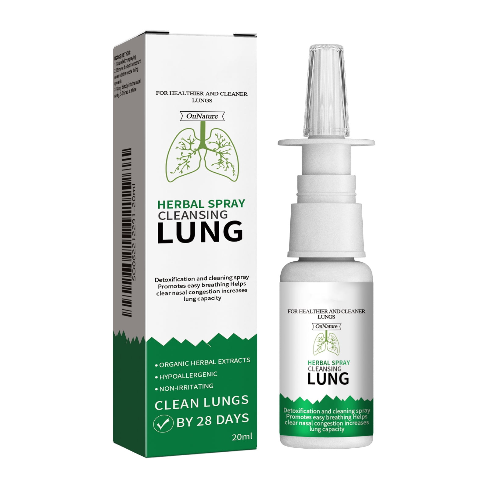 Alvantor Moisturizing Nasal Spray for Insect & Pest Repellent, 0.67fl.oz