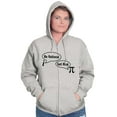 thumbnail image 3 of Pi Be Rational Get Real Math Geek Zip Up Hoodie Men's Women's Brisco Brands S, 3 of 6
