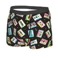 thumbnail image 2 of Naloa Colorful Retro Tape Print Mens Underwear - Boxers for Men, Classic Briefs for Men, 2 of 9