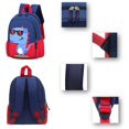 thumbnail image 2 of Mochila de viaje para niños pequeños en edad preescolar Mochila impermeable de dibujos animados lindo y fresco (Rojo dinosaurio) JFHHH pequeña, 2 of 5