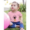 thumbnail image 2 of Funny Cute Spider W Heart T-Shirt Infant -Image by Shutterstock,  24 Months, 2 of 4