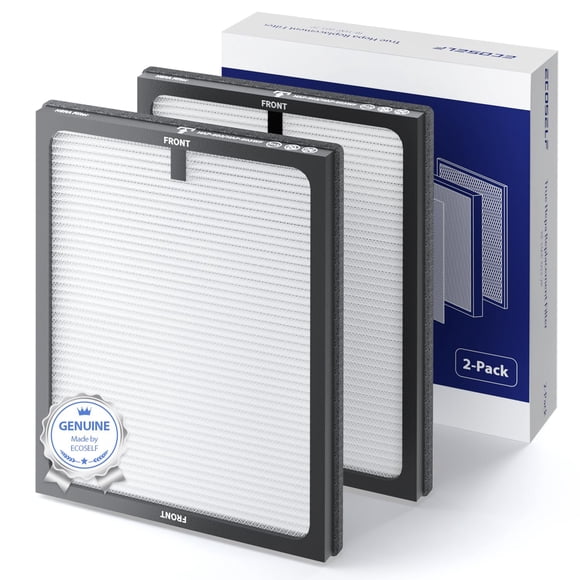 Filtro de repuesto para purificador de aire ECOSELF HAP603/HAP603WF, paquete de 2