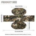thumbnail image 7 of COEQINE PU Leather Square Tissue Box Cover, Snap Closure for Easy Refill & Storage, Universal Decorative Tissue Holder for Home Bedroom Car Office Desk, Camo Hunting Forest, 7 of 7