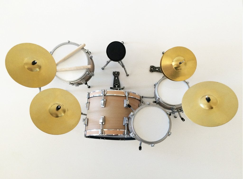 AXE HEAVEN Mini Drum Kit Replica Collectible