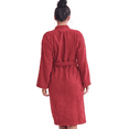 thumbnail image 3 of TowelSoft Women's 100% Cotton Terry SPA Bathrobe Red S/M, 3 of 5