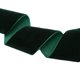thumbnail image 4 of 2 rollos de cinta de terciopelo verde oscuro de 13,12 yardas y 1,5 pulgadas de ancho, adornos de tela suave, cintas vintage de una sola cara, rollos con carrete, 4 of 9