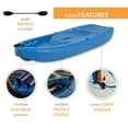 thumbnail image 5 of Lifetime Relay 65 in. Sit-on-Top Youth Kayak, Blue (91322), 5 of 18