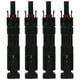 thumbnail image 1 of BRIGHTFUFU 4 Uds 10A portafusibles conector protector diodo fotovoltaico conector de protección PPO (negro), 1 of 8