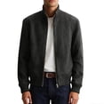 thumbnail image 2 of GSPCLAM Jacket for Men Smart Casual Relaxed Lightweight Jacket for Office, Essential Wrinkle Resistant Jacket with Pockets Black, 2 of 5