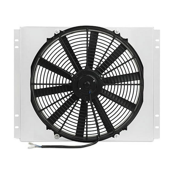 Mishimoto MMFS-MUS-67K Performance Alumnium Fan Shroud with Fan Controller Compatible With Ford Mustang, 1967 - 1970