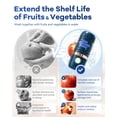 thumbnail image 4 of Purepod for Cleaning Produce, Purepod Produce Cleaner, Portable Vegetable Washer with OH-Ion Water Cleaning Technology, IPX7 Waterproof Food Cleaner for Produce, Meat, Seafood, 4 of 7