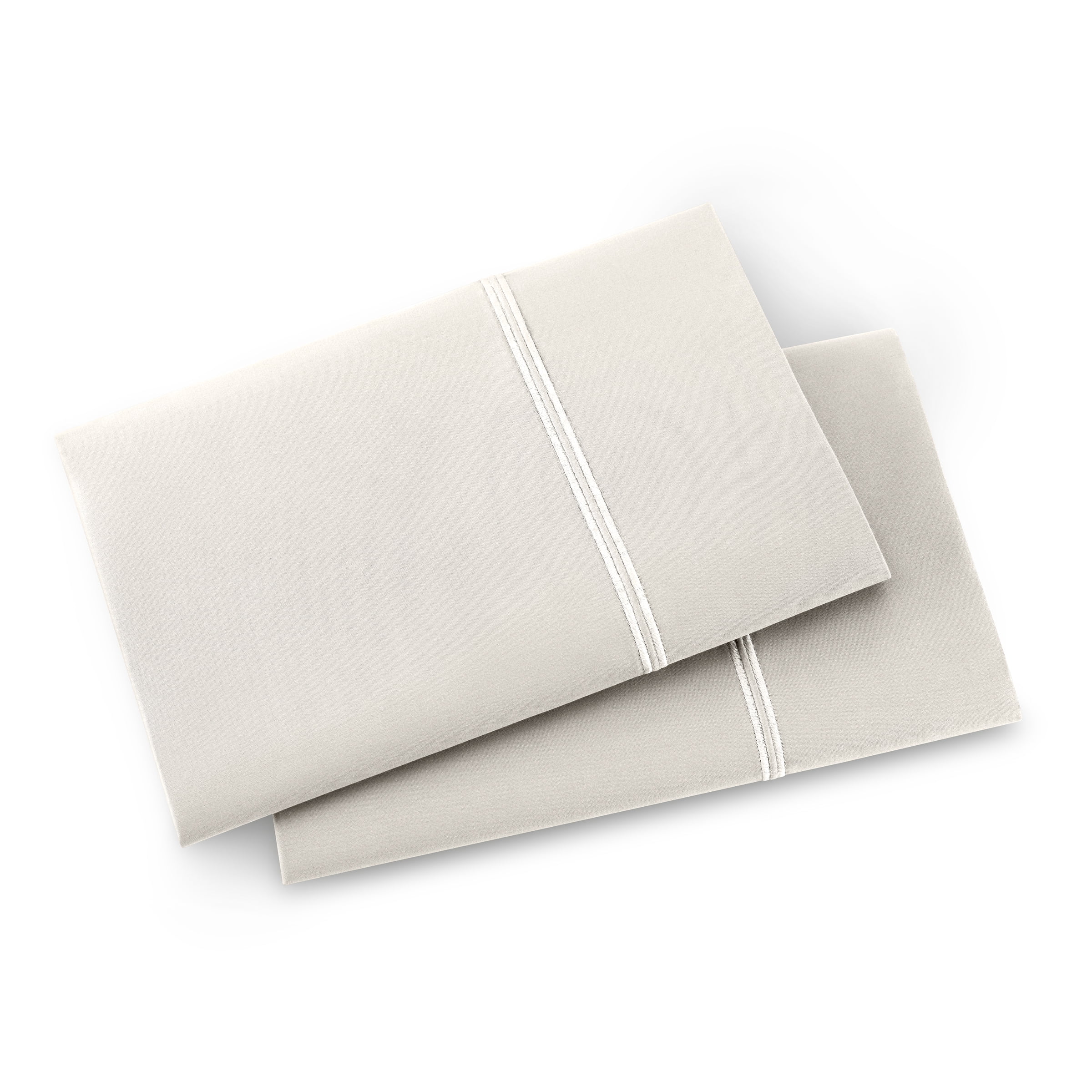Wamsutta 1846 650 Thread Count Gardenia Egyptian Giza Cotton Sateen Pillow Cases, Queen (2 Count)