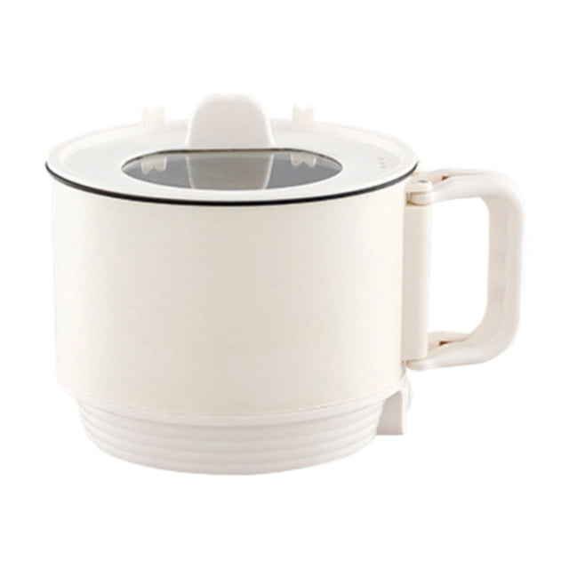 CNKOO Mini Rice Cooker Steamer Nonstick Pot Keep Warm Function & Recipe Guide Versatile Mini Rice Cooker for Soups Stews Grains & Oatmeal