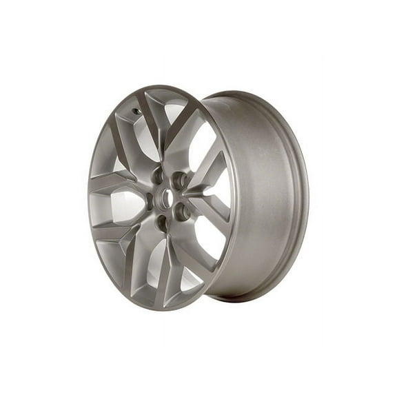 Aluminum Wheel - 19 x 8.5 Inch - Machined and Bright Sparkle Silver - Compatible with 2014 - 2019 Chevy Impala 2015 2016 2017 2018 2020