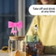 thumbnail image 5 of 3 tapas para pajitas con lazo rosa clásico, compatibles con vasos Stanley de 30 y 40 oz, lindas y reutilizables puntas de pajitas de silicona, protectores de tapas para vasos Stanley de 0,4, 5 of 5