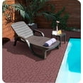 thumbnail image 6 of New Stone texture 12" Patio Deck Tiles, DIY Module Interlocking Decking Tiles Floor Tile,Easy and Quick Installation Court Tiles for Porch Poolside Balcony Backyard 44pcs, Brown, 6 of 8