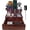 With drawer, variant on USB Charging Station for Multiple Devices Wood Phone Docking Station with QC3.0 & PD 22.5W Type c Charger Fast Charging for iPhone Samsung Google Andriod Smart Watch Earbuds Gifts for Men