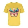 thumbnail image 4 of Tops para hombre, blusas y camisas de manga corta con cuello redondo para hombre, camisetas casuales con estampado de moda para hombre, blusa de manga corta, blusa de poliéster para hombre., 4 of 5