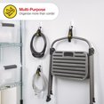 thumbnail image 4 of Correas de almacenamiento Wrap-It Heavy-Duty de 7 pulgadas (paquete de 6) plateadas, 4 of 8