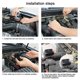 thumbnail image 4 of Paquete de 2 repelente de animales debajo del capó, repelente de ratas para coche, repelente de roedores, disuasivo ultrasónico de ratones para vehículos de 12v 24v, deshazte de los ratones en el coc, 4 of 5