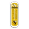 georgia Tech Yellow Jackets 27 Large Metal Thermometer
