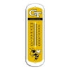 georgia Tech Yellow Jackets 27 Large Metal Thermometer