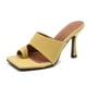 thumbnail image 2 of Sandalias y pantuflas de tacón alto con punta abierta a la moda de verano para mujer Wmkox8yii  hj789, 2 of 4