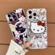 thumbnail image 2 of Funda de silicona Magsafe con carga inalámbrica para iPhone, carcasa magnética transparente y suave con soporte de Pochacco para iPhone 15, 14, 13, 12, 11 Pro Max, 2 of 5