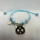 thumbnail image 3 of Yungqi-pulsera de gato con dibujos de animales para niñas y mujeres, regalo de amistad, colgante de flor esmaltada, correa, pulseras de cuerda, joyería, 3 of 5