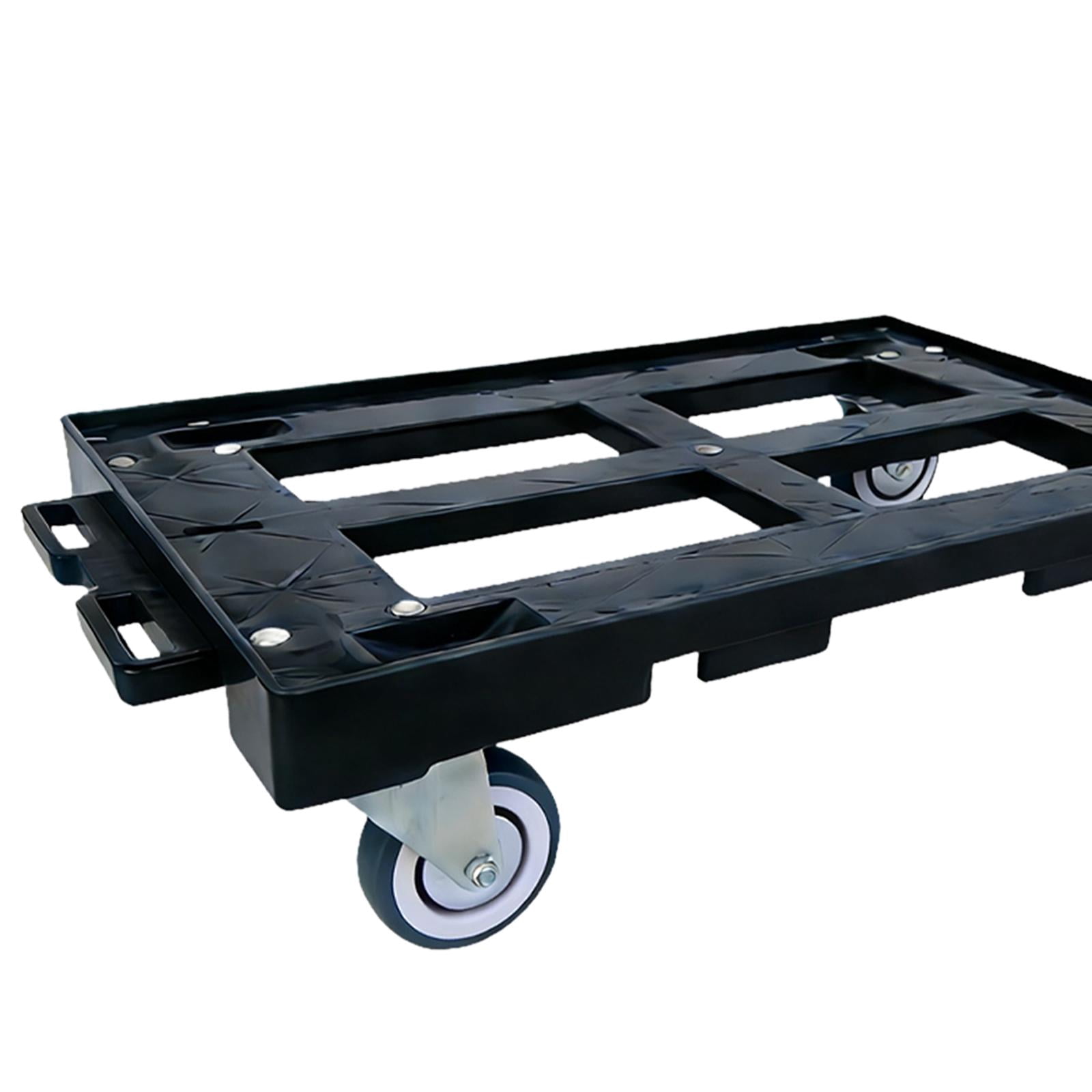 JISADER Furniture Dolly Sturdy Multupurpose Creative Heavy Duty Furniture Mover Tool Black 3inch wheels