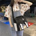 thumbnail image 3 of Bolsa De Herramientas Mochila Negra Kawaii Bolsa Ita Con Colgante De Conejo Gratis Bolsa Escolar Japonesa Bolsa De Mensajero Bolsa De Hombro Mochila Escolar Para Adolescentes Niñas, 3 of 4