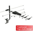 General Electric Outdoor Yagi HDTV Antenna, Long Range, VHF UHF 1080P