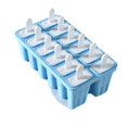 thumbnail image 2 of Silicone Popsicles Molds, Homemade ICE Popsice Molds Food Grade BPA-Free with Popsicles Maker Sticks , Popcycle Maker (12 Cavity), 2 of 3