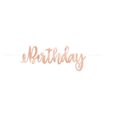 thumbnail image 2 of Rose Gold "Happy Birthday" Banner, 2 of 3