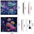 thumbnail image 2 of Set de Arte Georgie Porgy Papel Rascado Brillante A4 Mundo Marino, 2 of 9