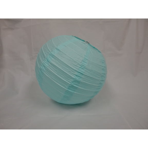 10" LIGHT BLUE CHINESE PAPER LANTERNS 10 COUNTS