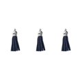thumbnail image 1 of Wosthever 28 piezas llavero encantos creativo exquisito llavero colgante borlas llavero borla adorno DIY accesorio azul marino azul marino 3Conjunto, 1 of 6