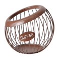 thumbnail image 1 of LEEYNEER Coffee Pod Holder Large Capacity Coffee Organizer Metal Coffee Pod Storage for Counter Coffee Station Organizer for Kitchen, 1 of 2