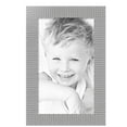 thumbnail image 2 of ArtToFrames 16" x 27" Steel Ripple Brushed Picture Frame, 16x27 inch Silver Wood Poster Frame (WOM-5269),  Pack, 2 of 7