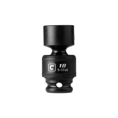 

Capri Tools 18 mm Universal Impact Socket 3/8-Inch Drive 6-Point Metric
