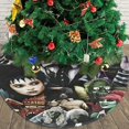 thumbnail image 3 of Falda para árbol de Navidad de Beetlejuice, suave y divertida, decoración navideña navideña de granja de 36", 3 of 4