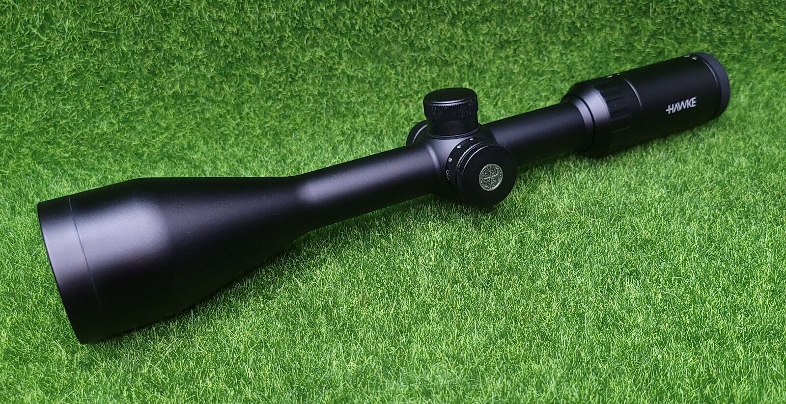 Hawke Sport Optics 4-12x50 Vantage IR Riflescope, Matte Black with Red & Green Illuminated L4A Dot Reticle, 1" Tube Diameter