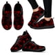 thumbnail image 1 of Zapatos de verano de punto ligeros y transpirables con estampado de calavera simple en negro, zapatillas cómodas para exteriores, zapatos de plataforma, 1 of 6