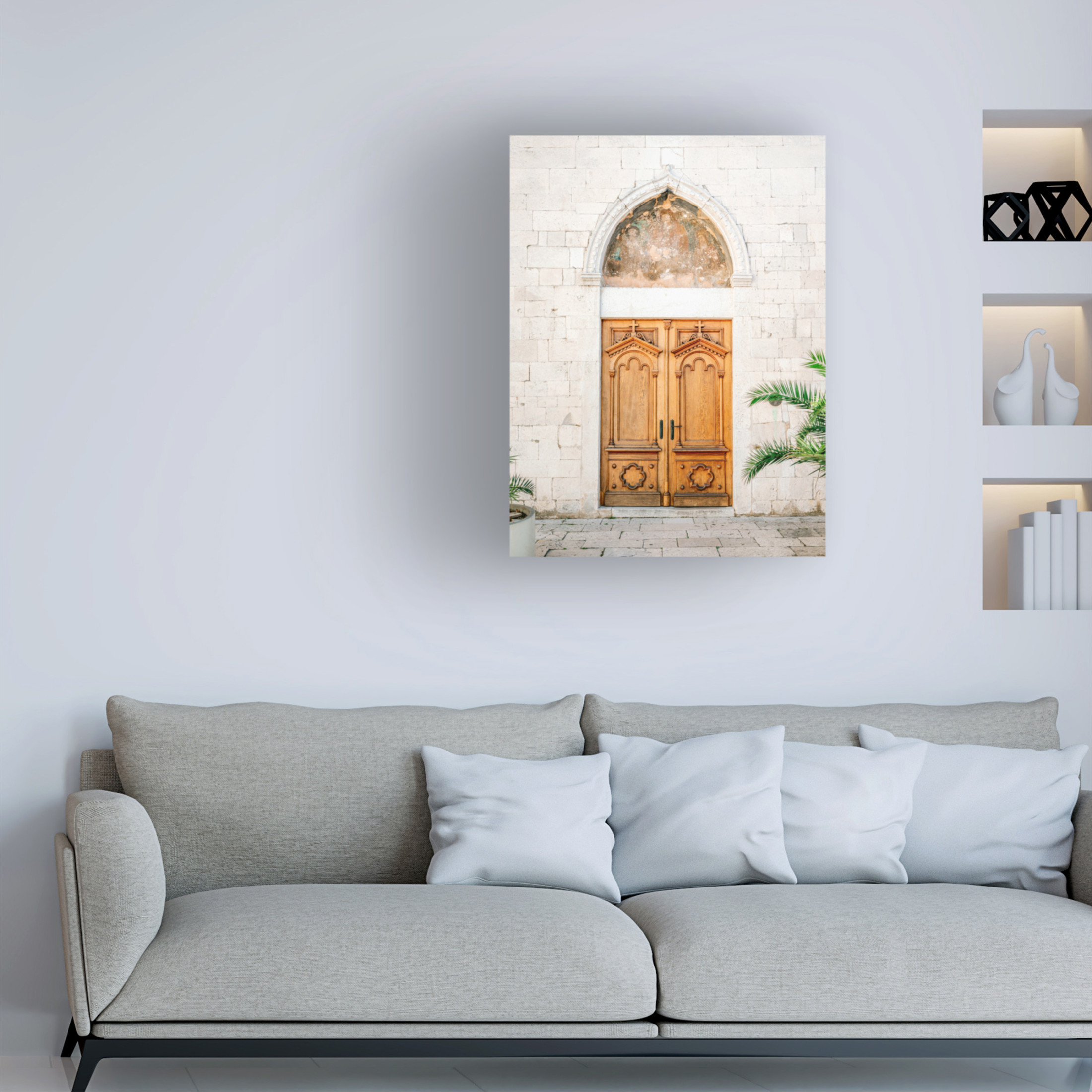 Trademark Fine Art Raisa Zwart Croatian Door Canvas Wall Art