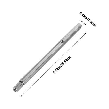 LEXSOMEO 2pcs Dowsing Rods Portable Dowsing Rods Metal Divining Probe Rod Tools for Outdoor