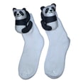 thumbnail image 4 of Calcetines con forma de animales,Calcetines con forma de animales Calcetines de casa de animales,Calcetines navideños de invierno,calcetines cálidos y bonitos Panda, 4 of 8