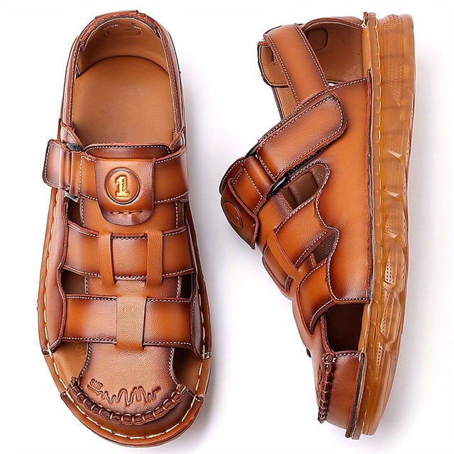 Sandalias de suela blanda para hombre: comodidad y estilo para aventuras de verano al aire libre.